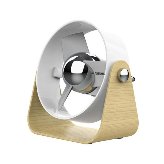 USB Tischventilator Sharper Image SBS1 white USB-Ventilator
