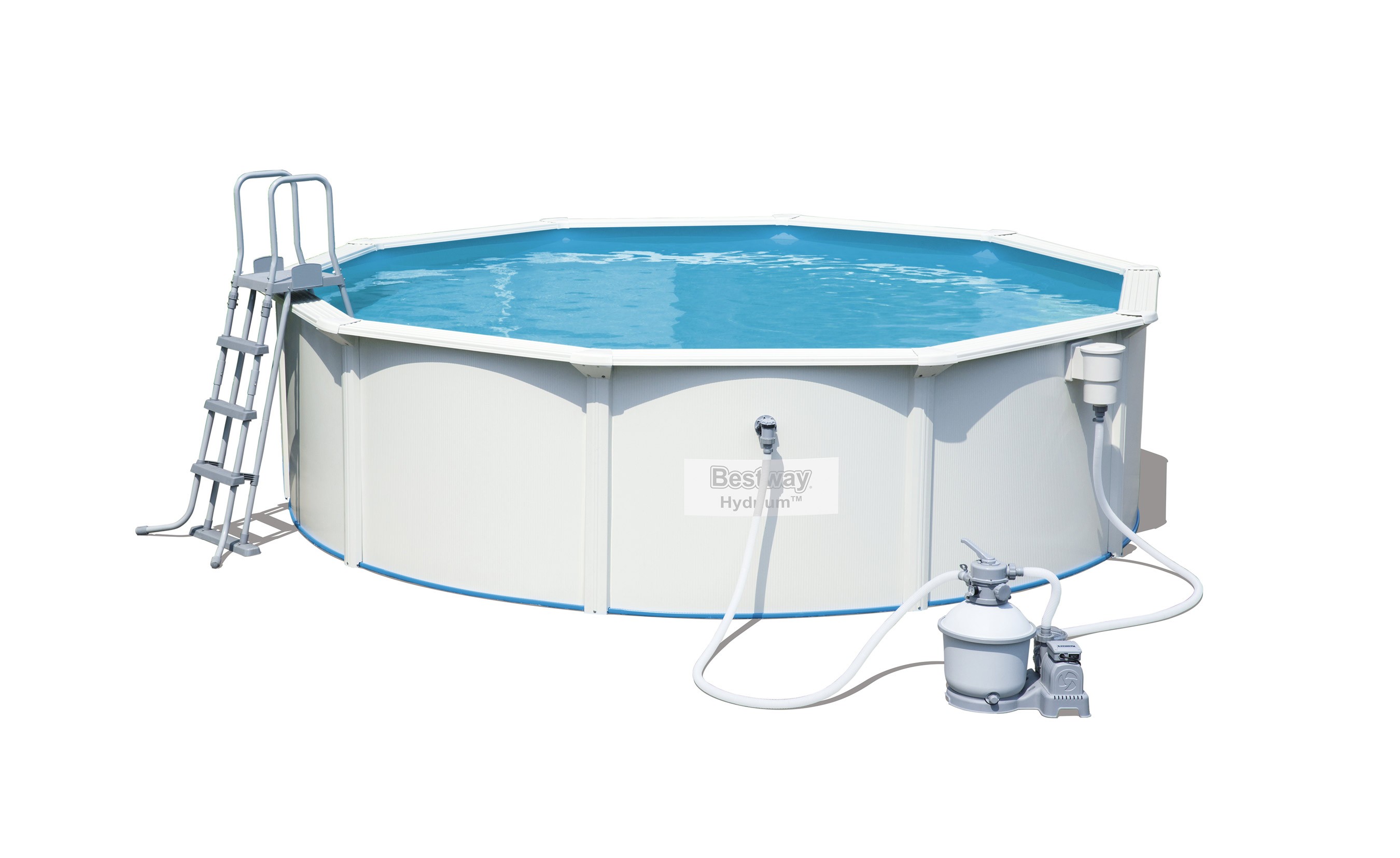 Pool / Stahlwandpool Bestway Hydrium Pool Set Sandfilter Ø460x120cm