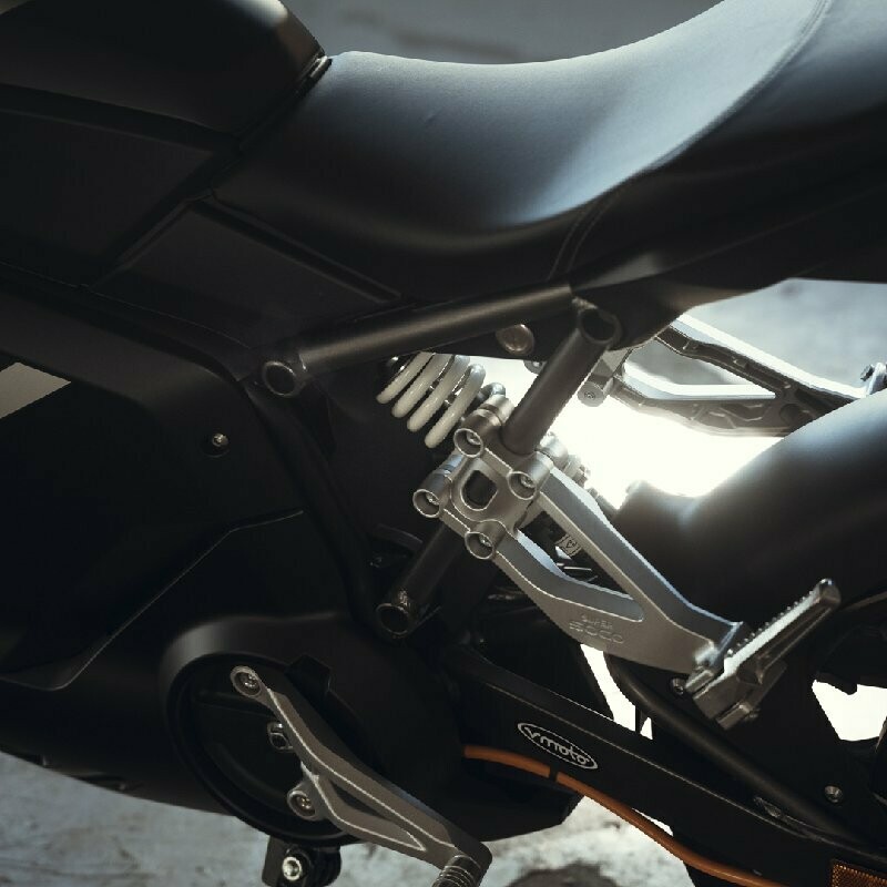 Super Soco TSX ECO E Motorrad 45 KM H  E Moped schwarz