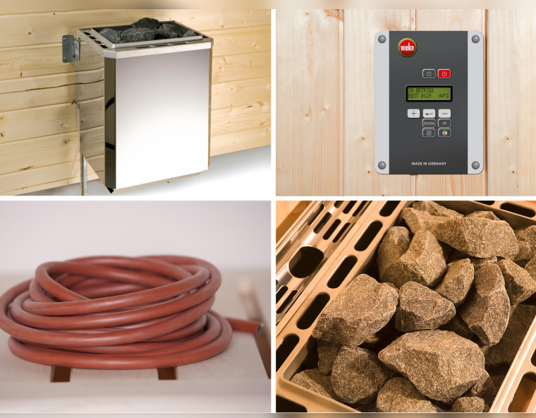 Weka Sauna HALMSTAD 7,5 kW OS Gr.2