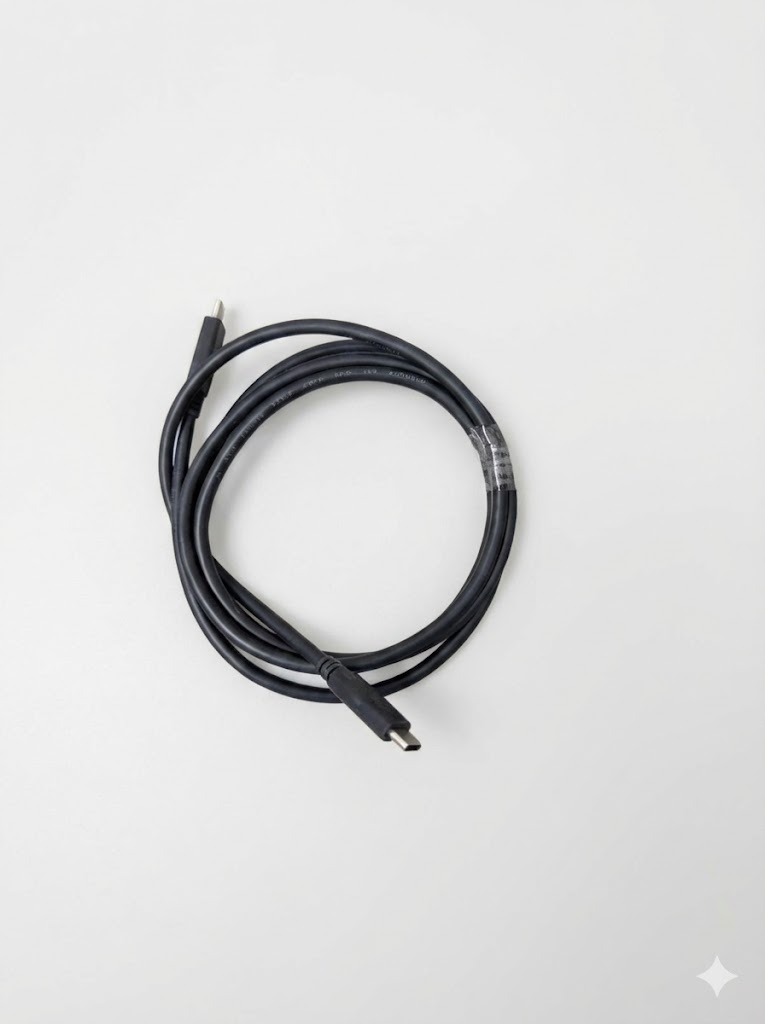 Standard USB-C auf USB-C Anschlusskabel – 2 Meter