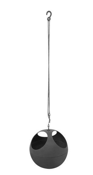 elho B.For Blumentopf Blumenkugel Soft Air Anthrazit Ø18cm