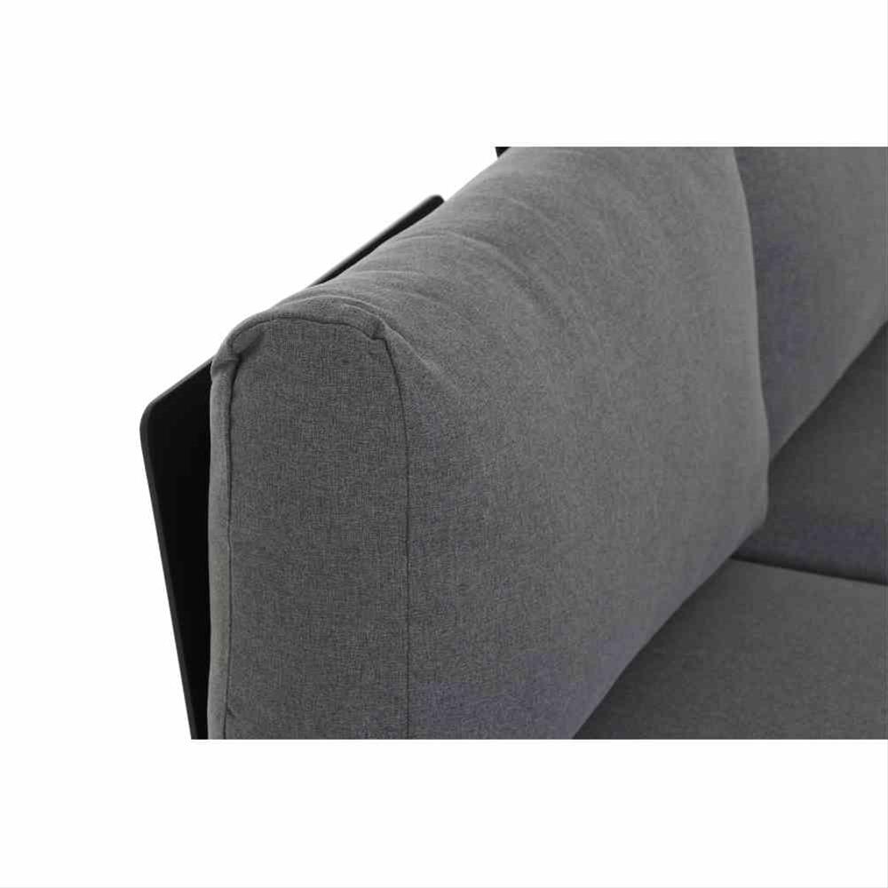 Aluminium Lounge Modul 2-Sitzer links Siena Garden Alvida anthrazit
