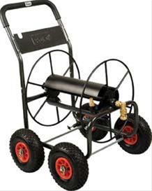 Schlauchwagen 3/4 Zoll  Metall 4 Räder extra große Schlauchtrommel