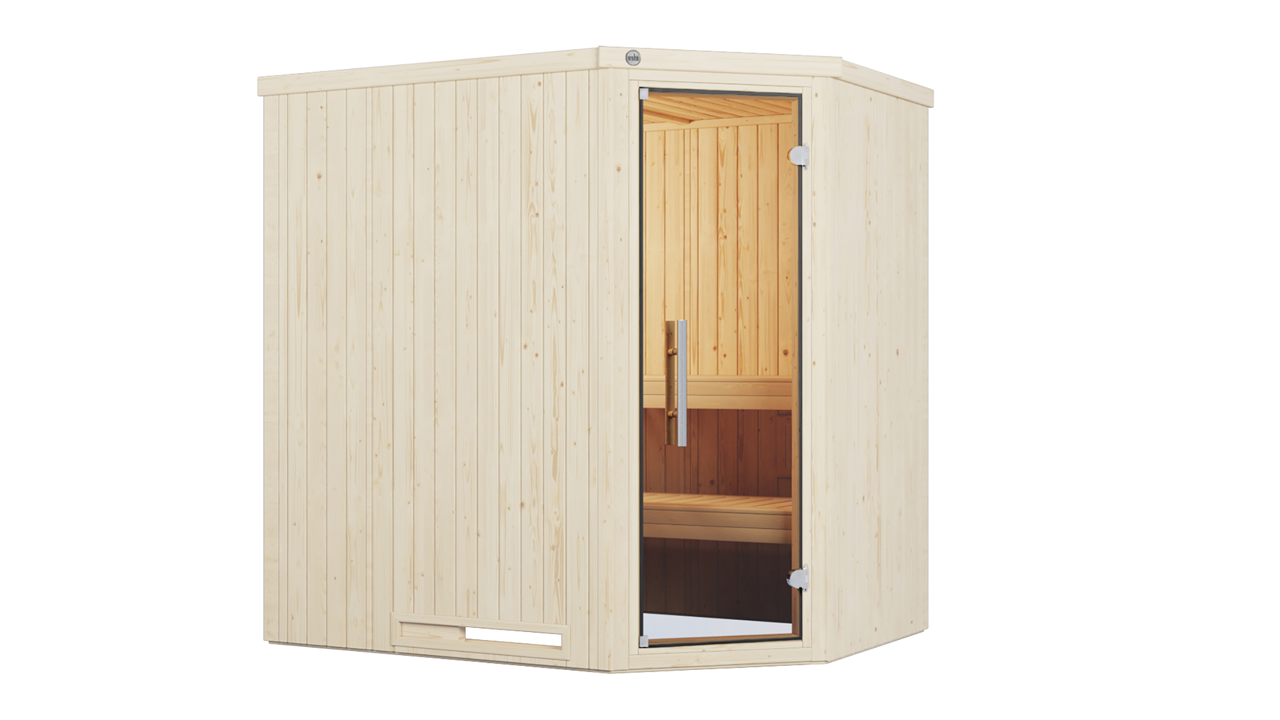 Weka Sauna Varberg 1 GT Trend weiß Weka Sauna Varberg 1 GT Trend weiß