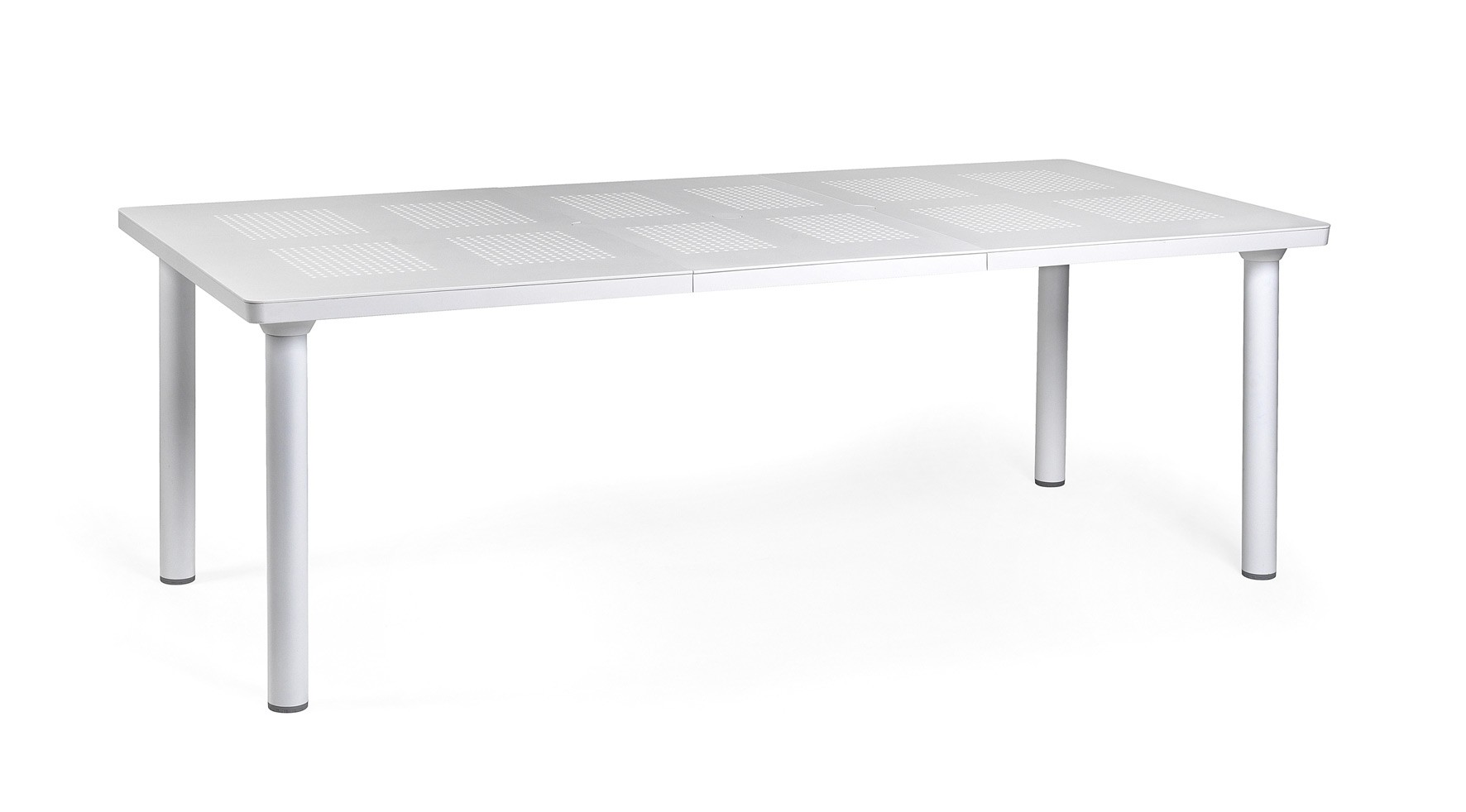 Nardi Gartentisch Libeccio 160/220x100cm Alu / Kunststoff bianco
