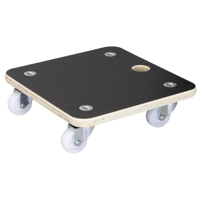 Multiroller Pflanzenroller Holz braun 290x290 mm für 200 kg