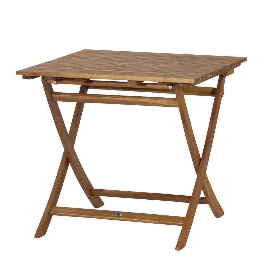 Siena Garden Gartentisch / Klapptisch Falun Akazienholz 80x80cm