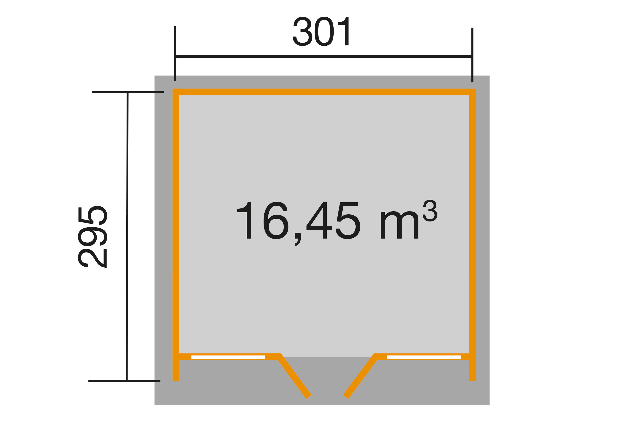 weka Designhaus 263 Gr.3, natur, DT