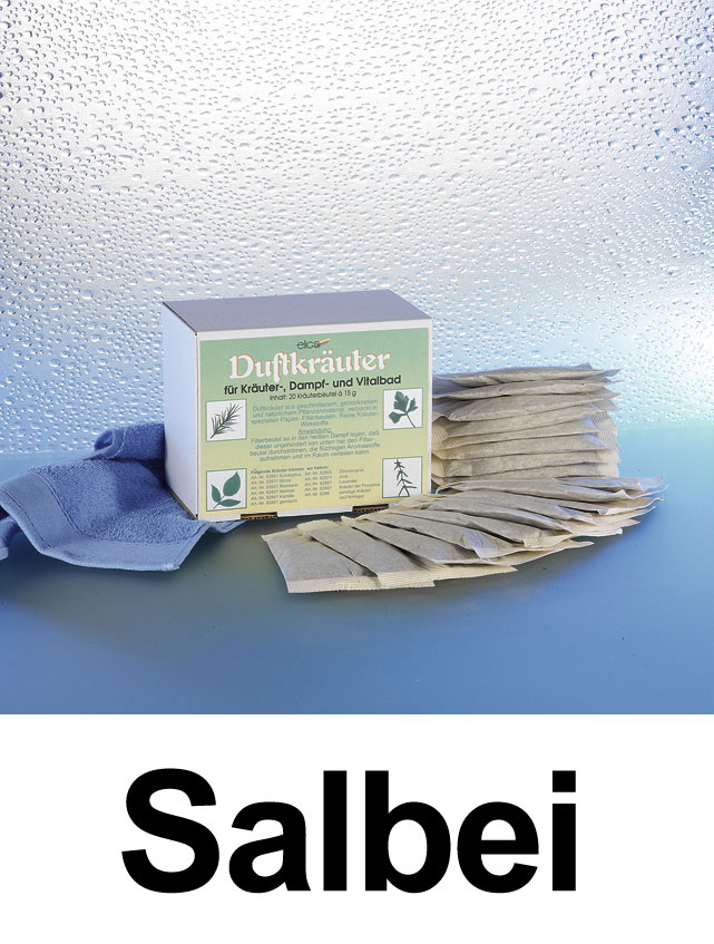 Eliga Dampfsauna Duftkräuter Salbei 20 Beutel