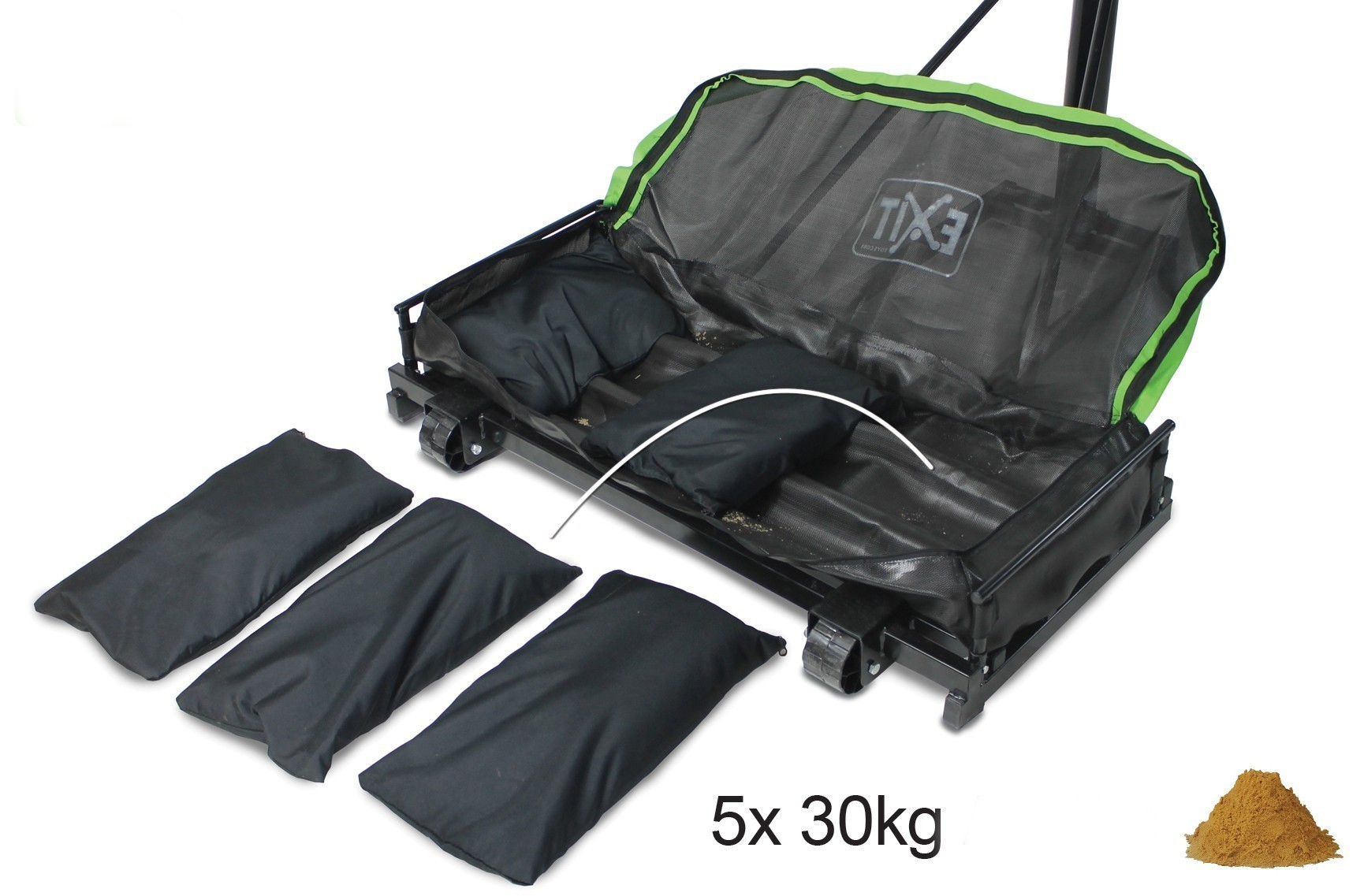 Basketballkorb mit Ständer EXIT Comet Portable 230-305cm