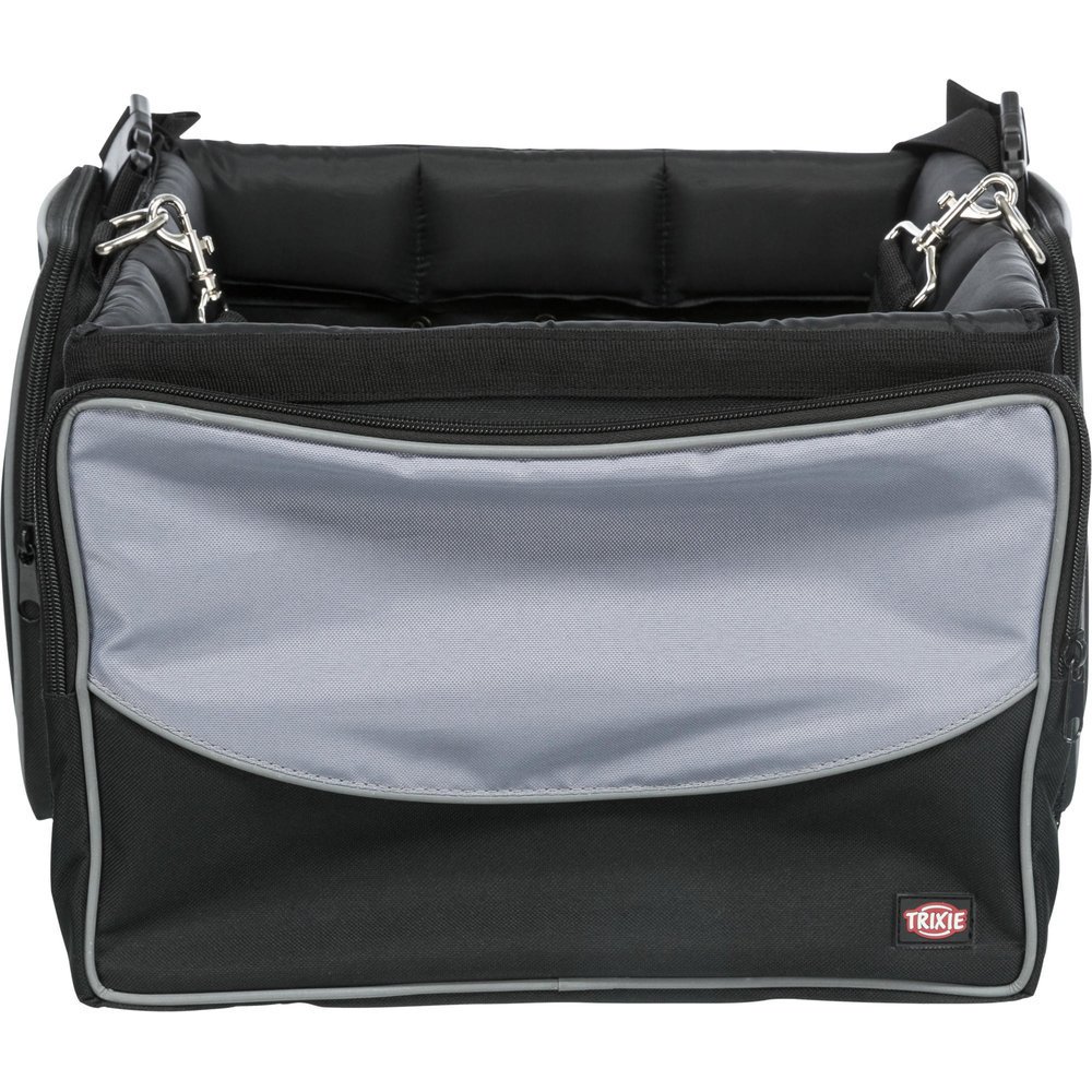 FRONT-BOX für Fahrrad 41 × 26 × 26 cm schwarz/grau