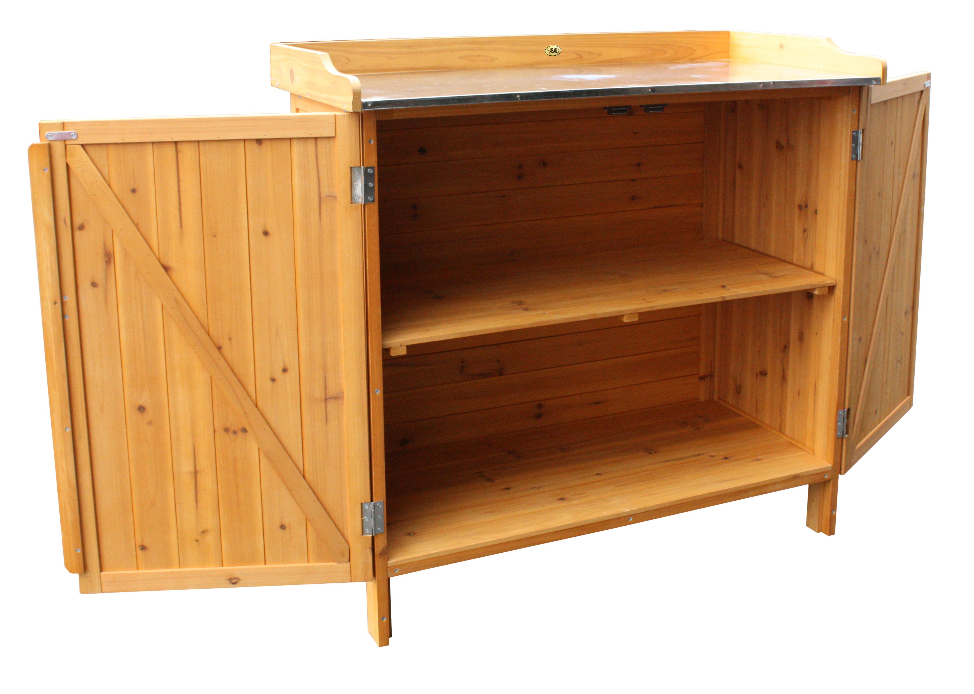 Pflanztisch Habau mit Unterschrank 98x48x95cm