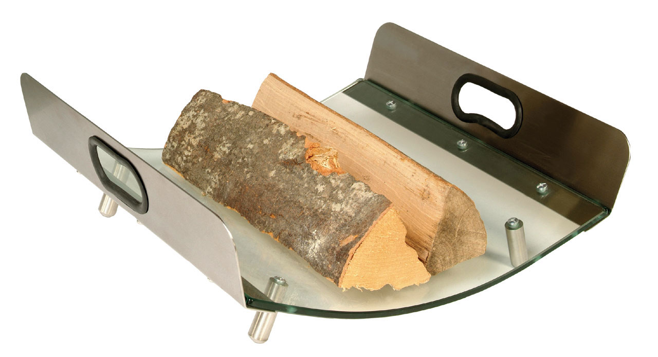 Holzkorb - Holzlege Lienbacher Glas 46x16x42cm
