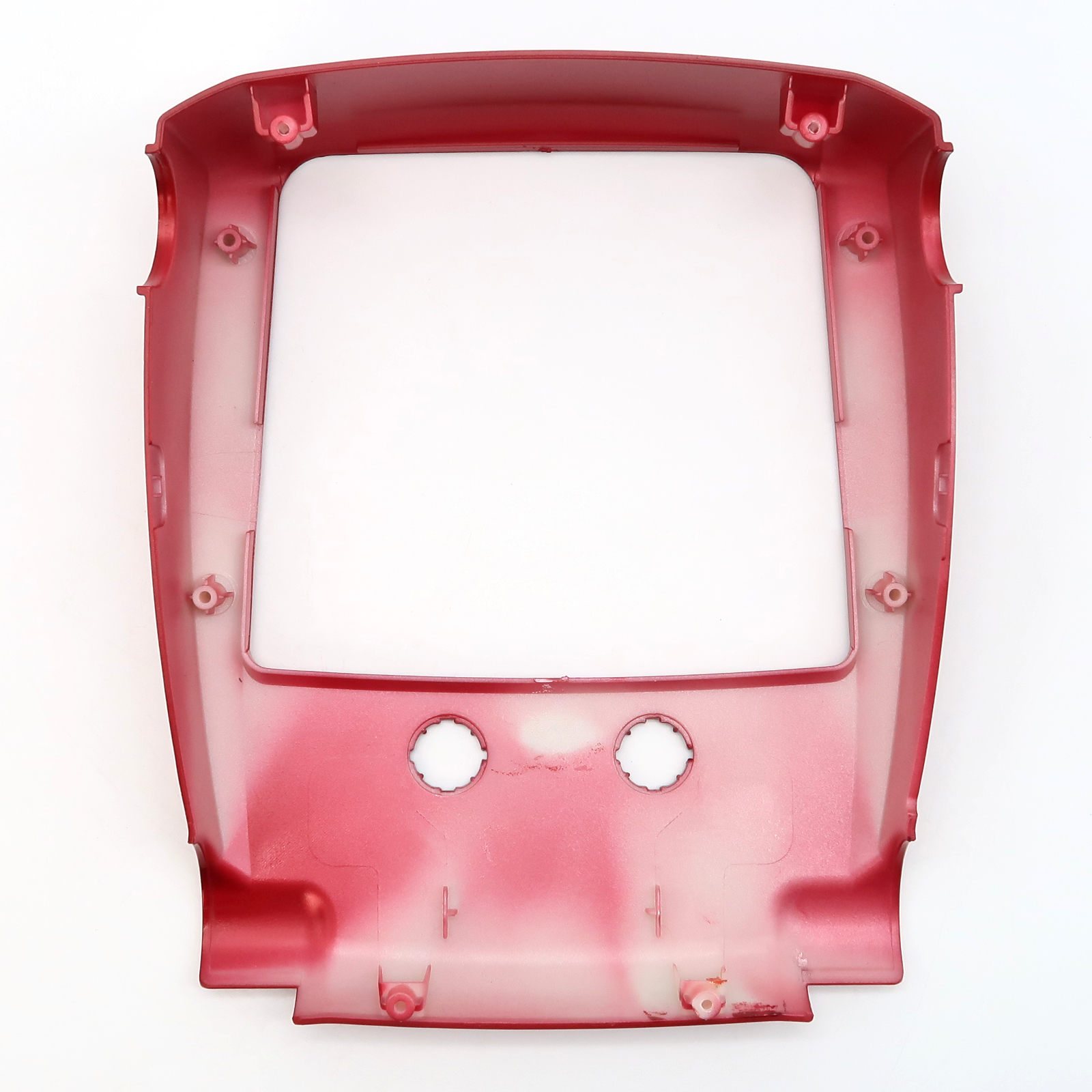 Rolektro Verkleidung, Tacho oberer Part, Rot für MX4