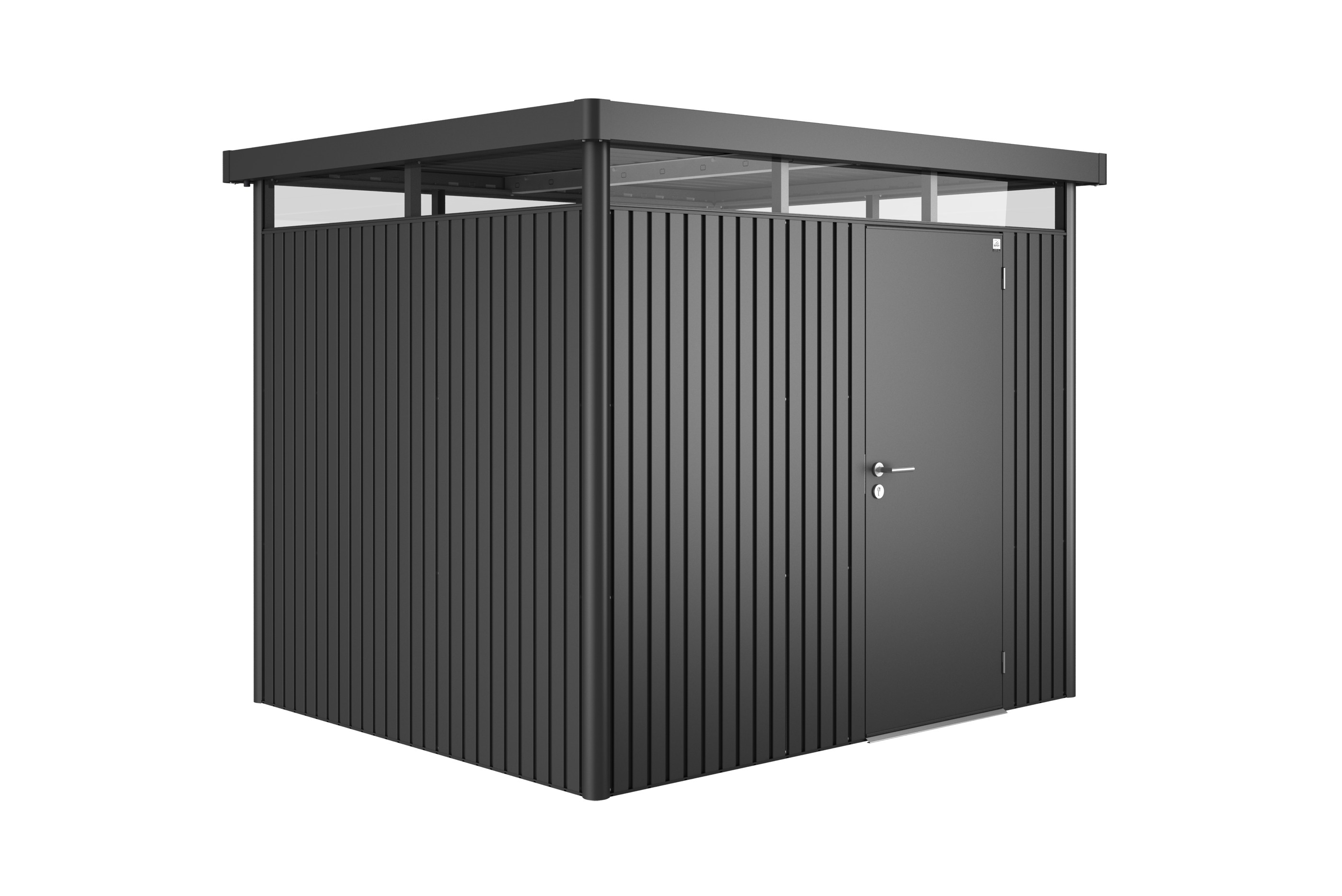 Gerätehaus Biohort HighLine H3 dunkelgrau-metallic 275x235cm