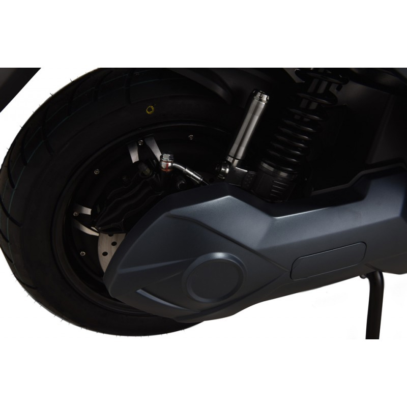 Elektroroller / E-Roller Hawk 72 LI grau/rot Lithium-Akku 3000W