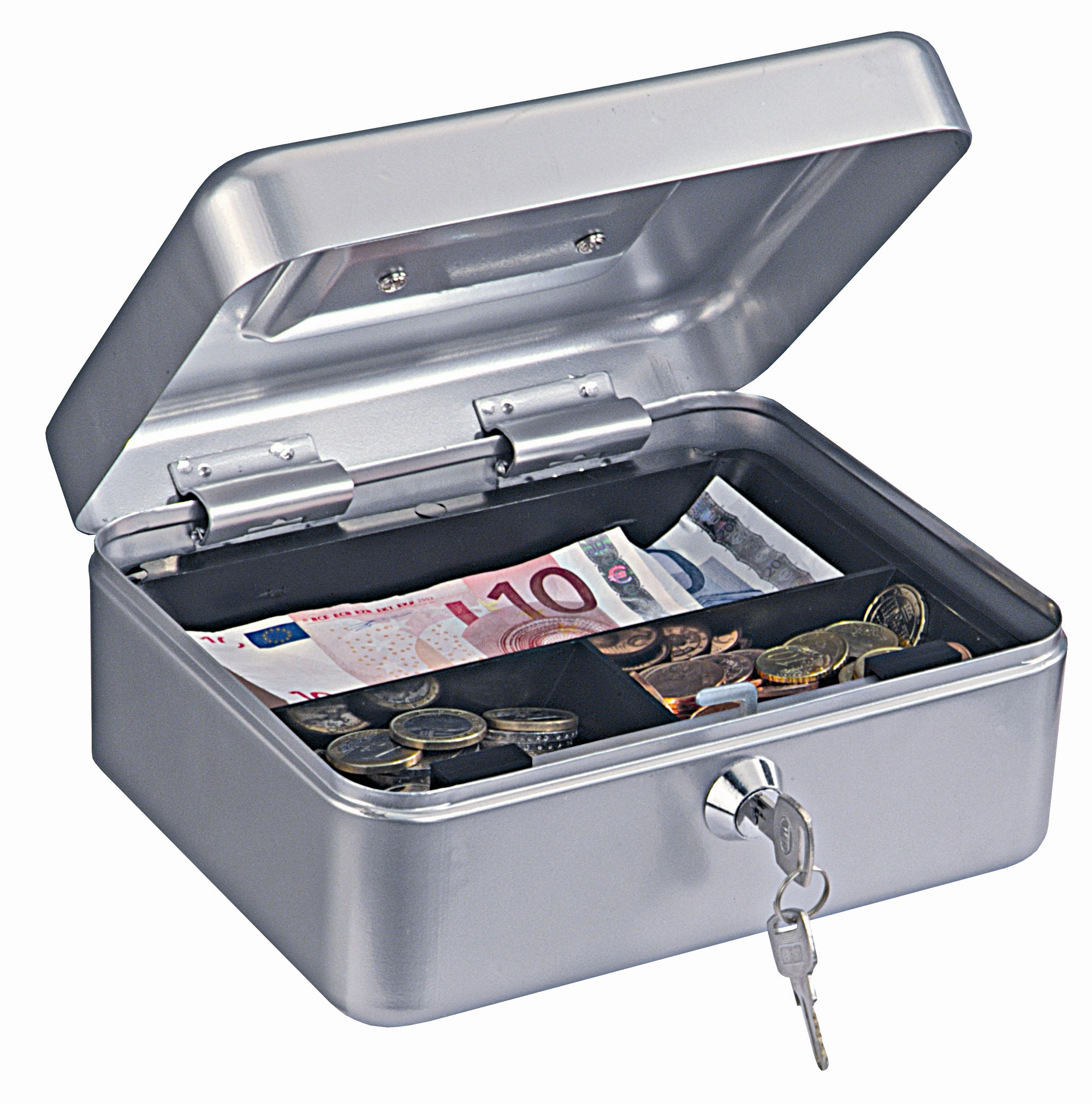 Rottner Geldkassette Homestar Cash 2 silber