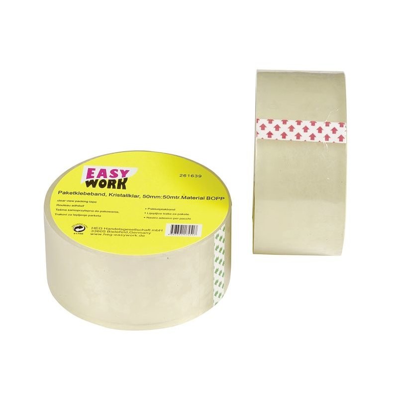 Paketklebeband 50 mm × 50 m