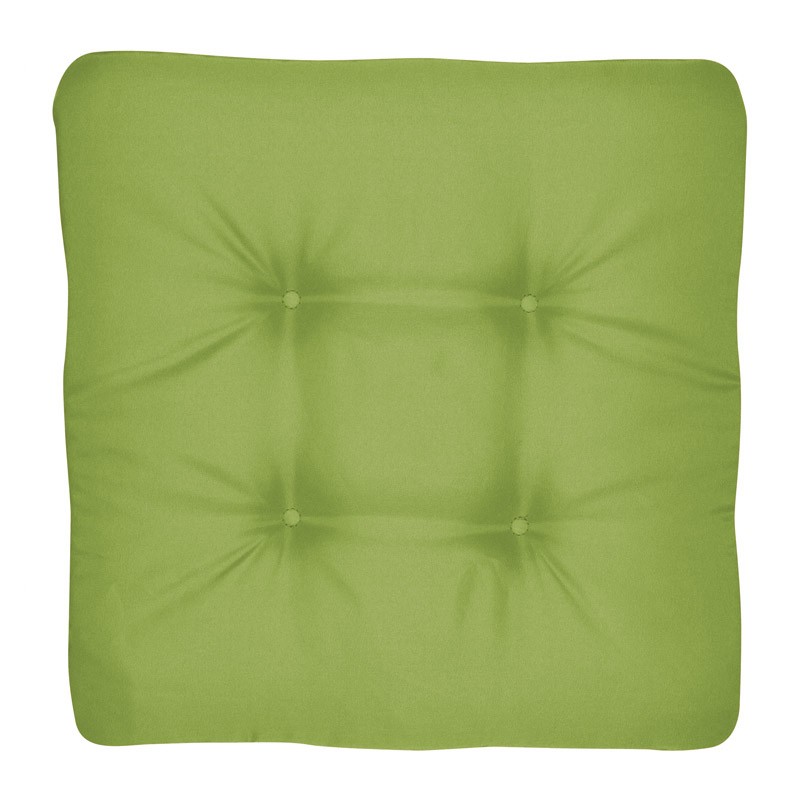 Doppler Sitzkissen / Stuhlkissen quadratisch 45x45cm Look D 836 grün