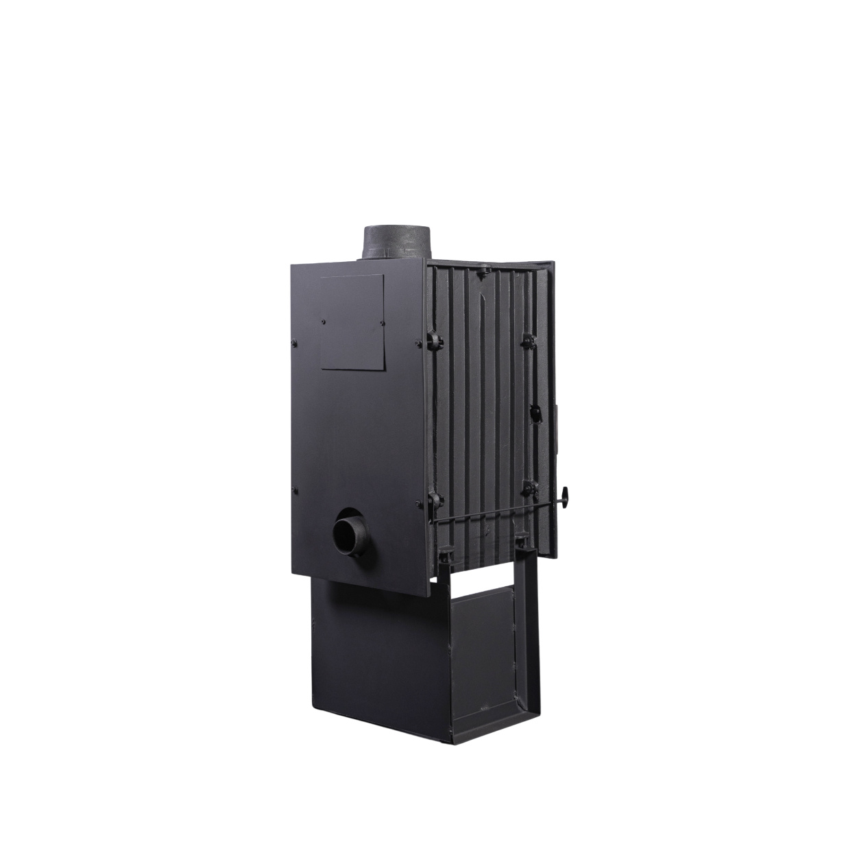 Globe Fire Luna Heizeinsatz Gusseisen schwarz 7,9 kW