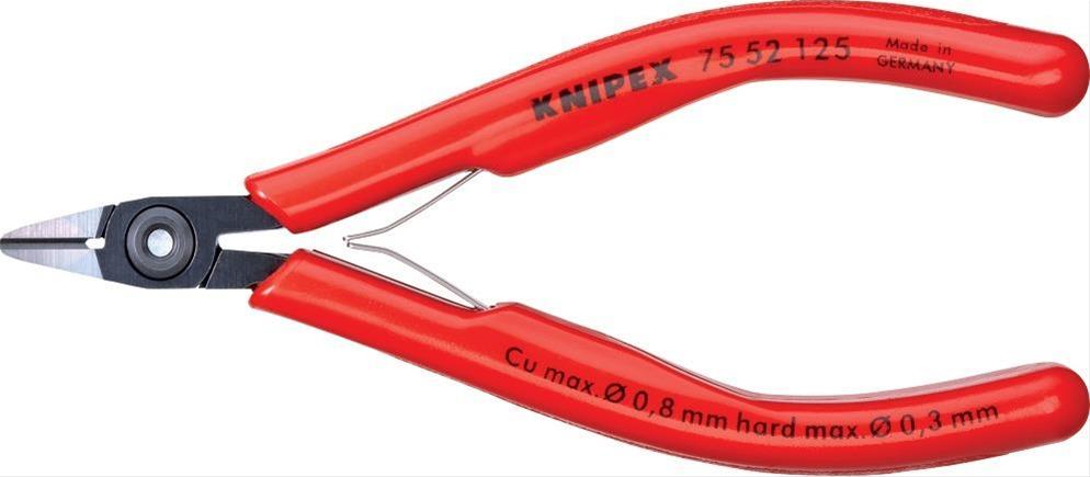 Elektr.-Seitenschneider 125mm spitzer Kopf Knipex