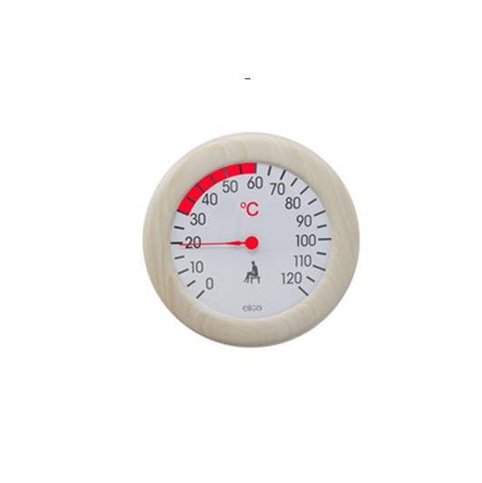 eliga Thermometer im Holzrahmen 155mm