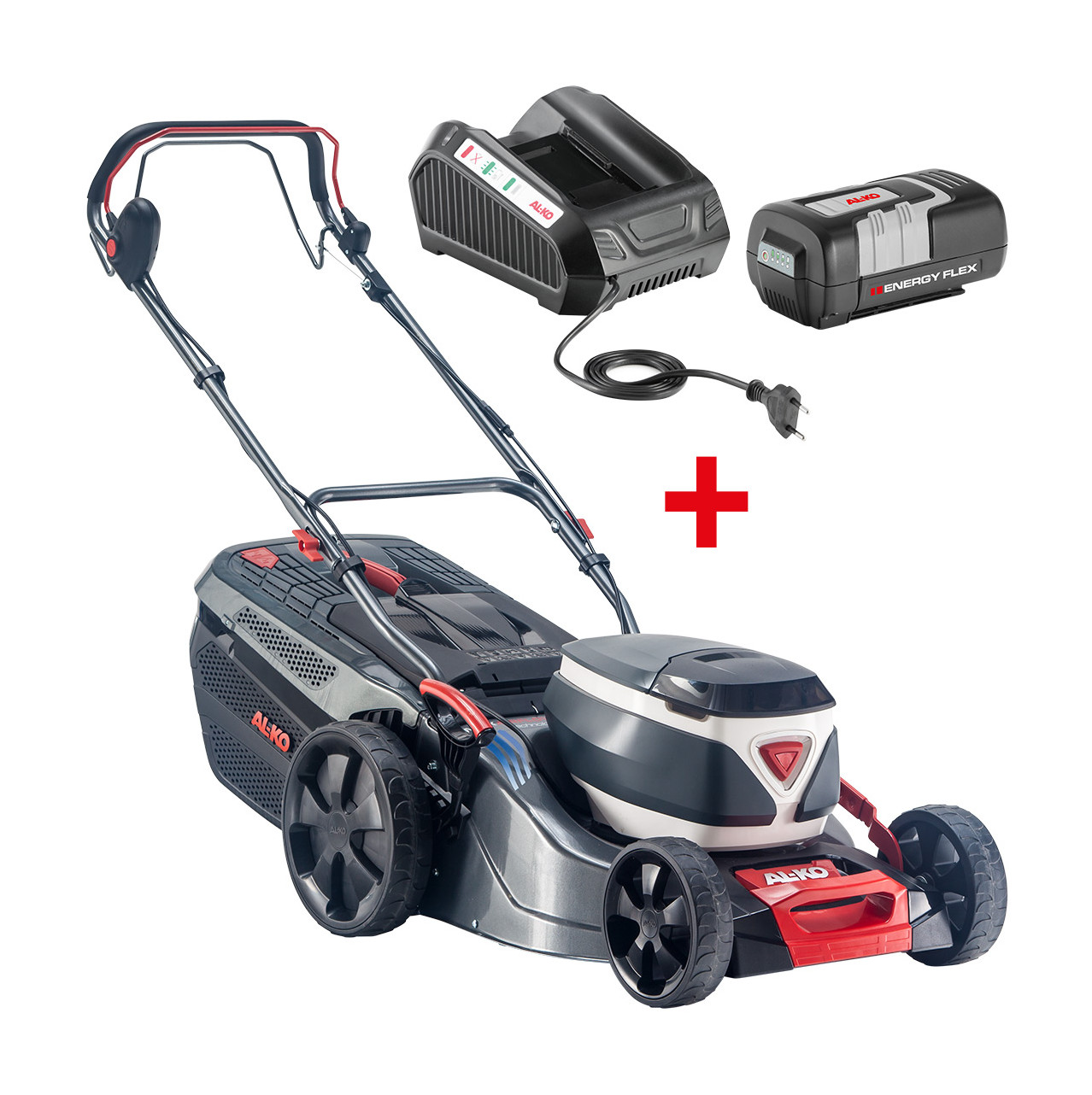 AL-KO® Akku Rasenmäher 46.2 Li SP-W Comfort 36V mit Akku und Ladegerät