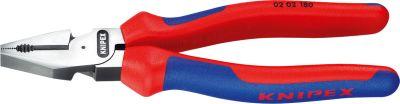 Kraft-Kombinationszange 180mm Nr.0202 SB Knipex