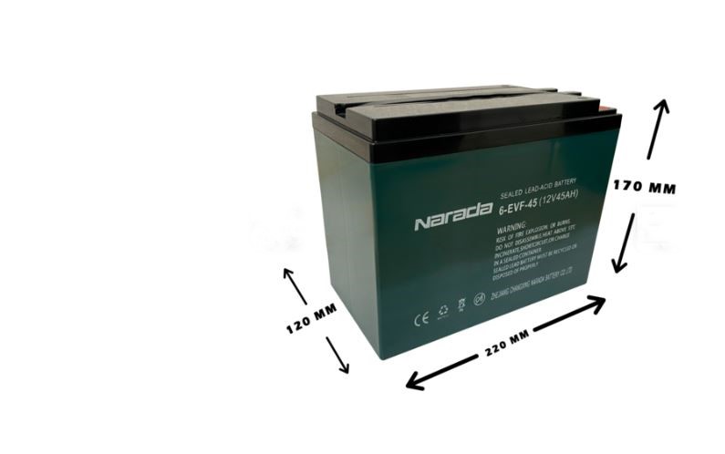 Batterie 12V 52AH Seniorenmobile, Kabinenroller, Cargo Runner, Minicar