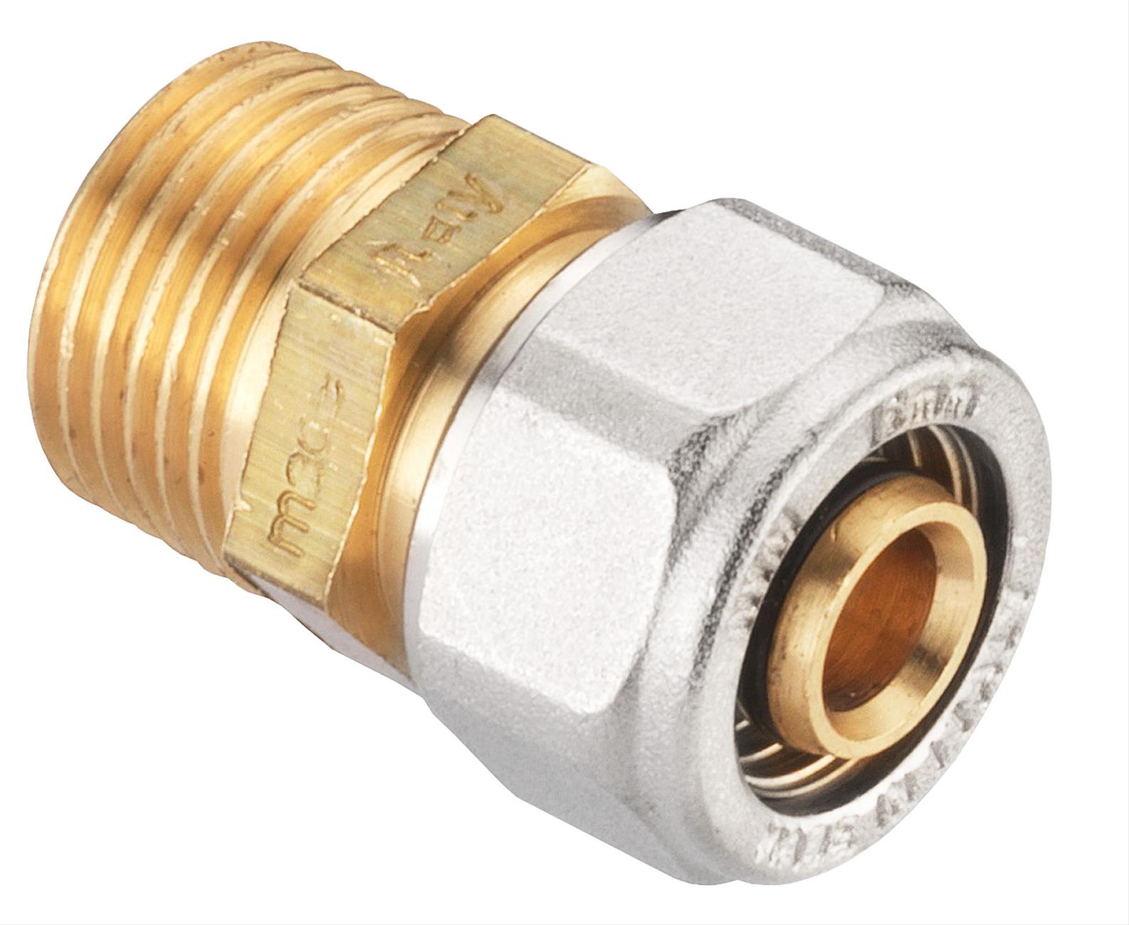 VRS Überg.-Stück 16mmx1/2" AG kpl.