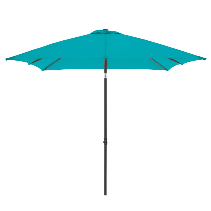 Derby by Doppler Basic Push Up Mittelmast D848 petrol 210x210cm