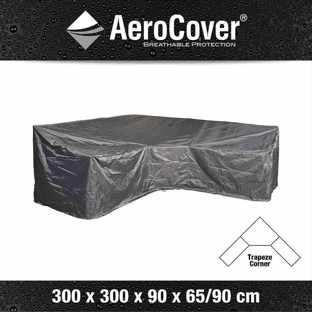 AeroCover Loungehülle 300x300x90xH65/90 cm L-Form