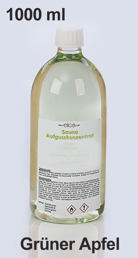 Eliga Sauna Aufgusskonzentrat Grüner Apfel 1000ml