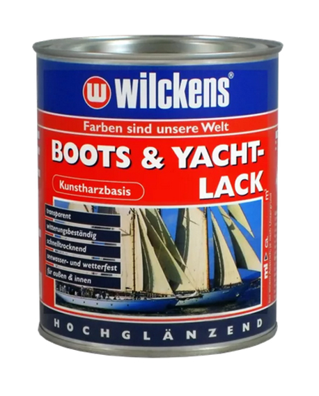 Wilckens® Boots & Yacht Lack Farblos hochglänzend 750ml