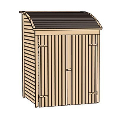 weka Fahrrad- und Mehrzweckbox, natur, 19 mm