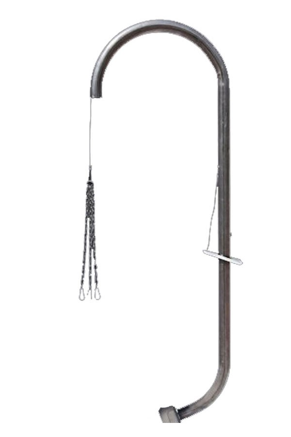 Grillgalgen Eisen für Feuerschale Eisen 55-75cm