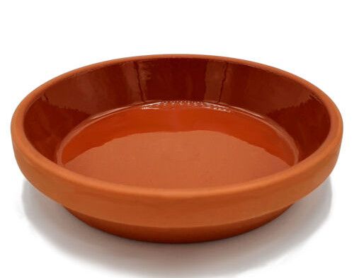 TucanoHamburg Pflanzuntersetzer Anthrazit 35cm - Handglasiertes Steinzeug Frostfest