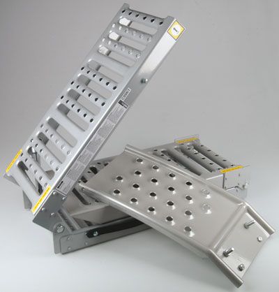 Unitec Auffahrrampe Klappbar 200x25cm - 2 Stück