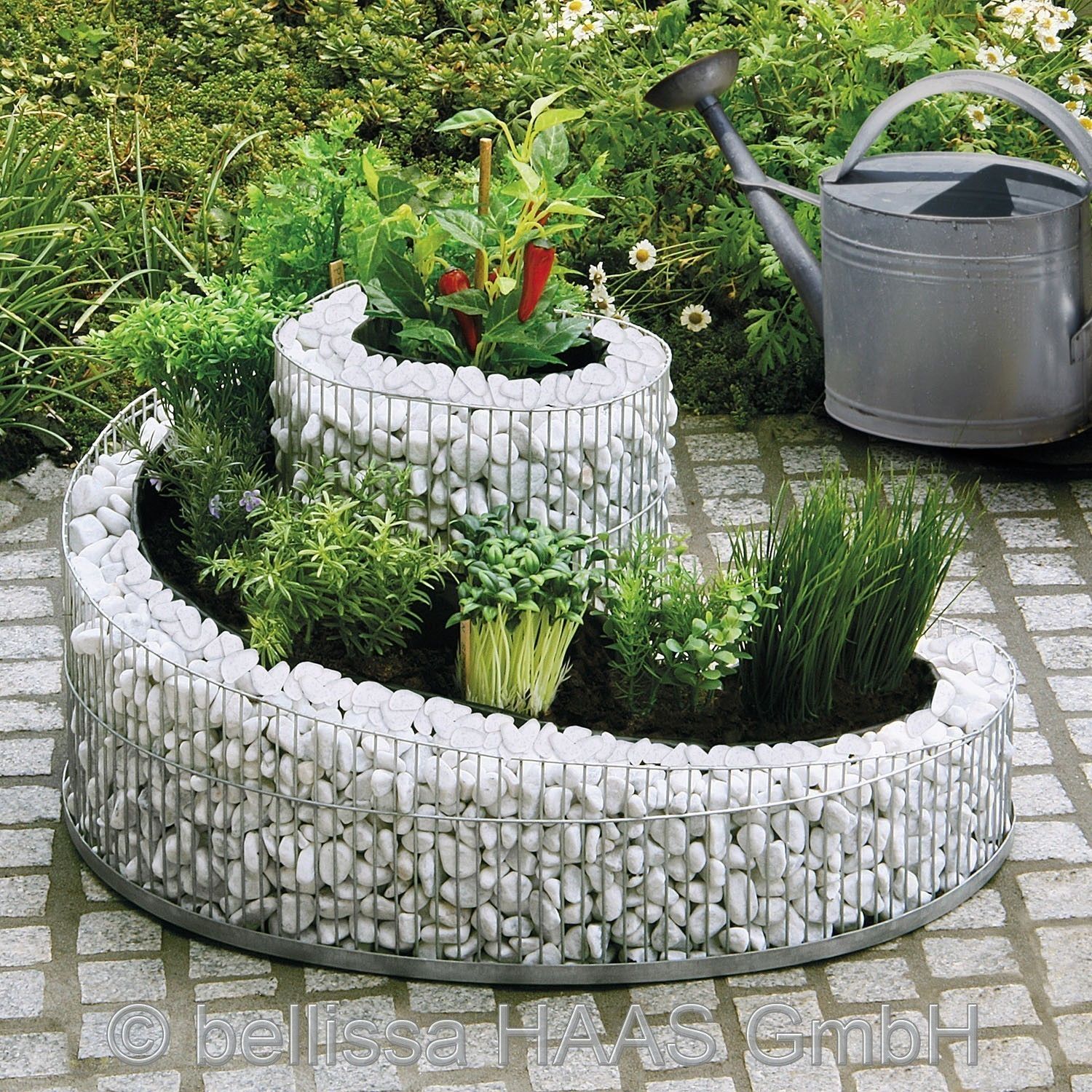 Kräuterspirale / Kräuterschnecke klein für Balkon bellissa 57x42cm bei