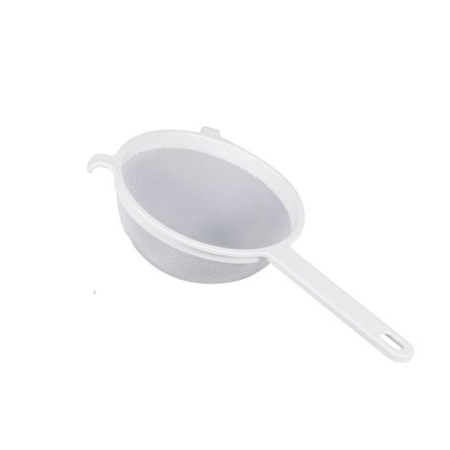 PWGHWG 3-teiliges Küchensieb Set Aus Kunststoff - Weiß In Verschiedenen Größen